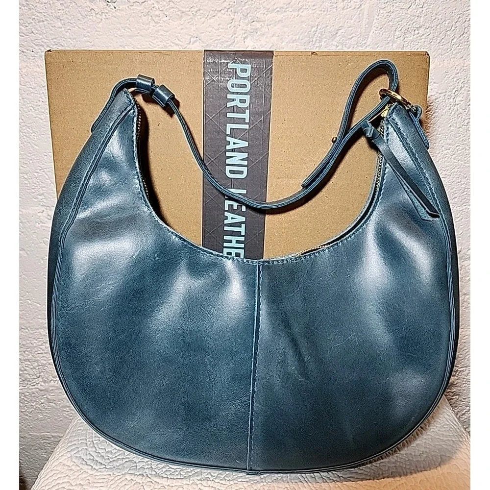 Portland Leather Large Nora In Cowboy Jeans Unicorn Color. Used 2x. EUC - Picture 2 of 9